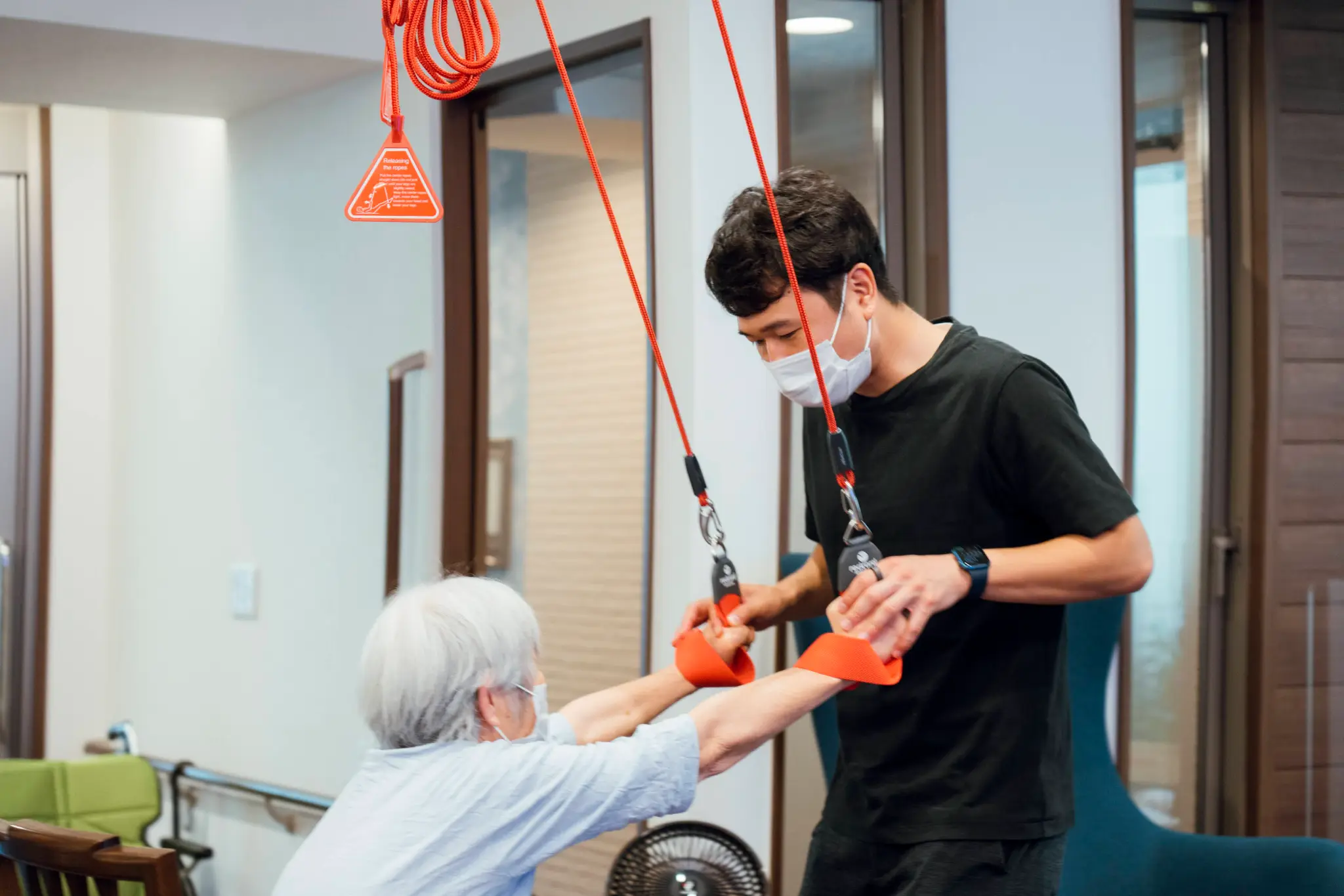 チーム連携の様子