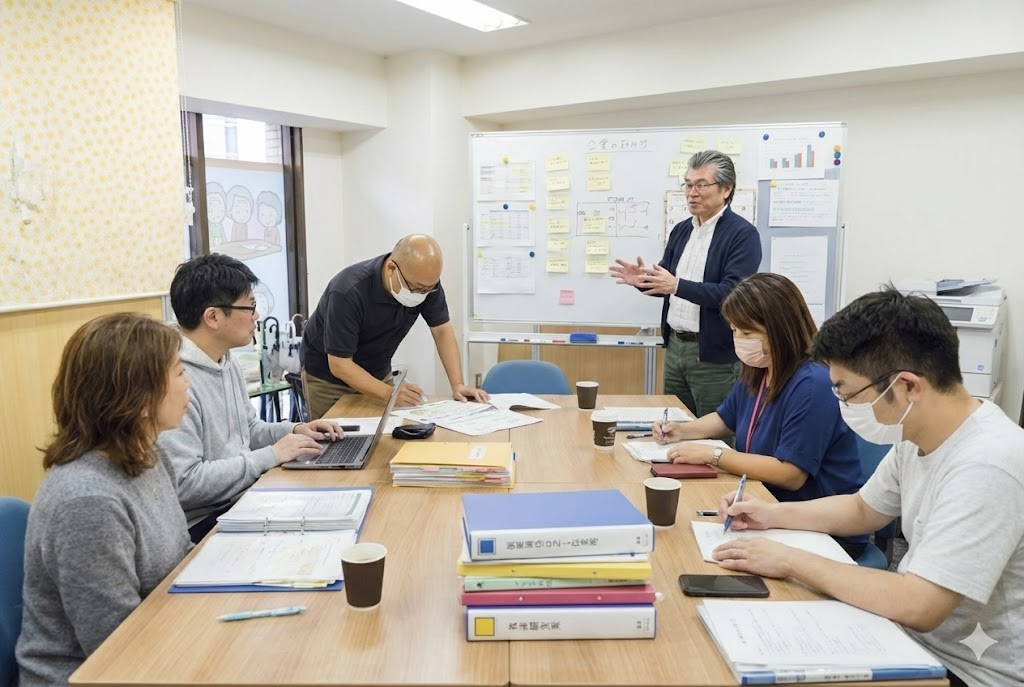 定期的な事例検討会・研修