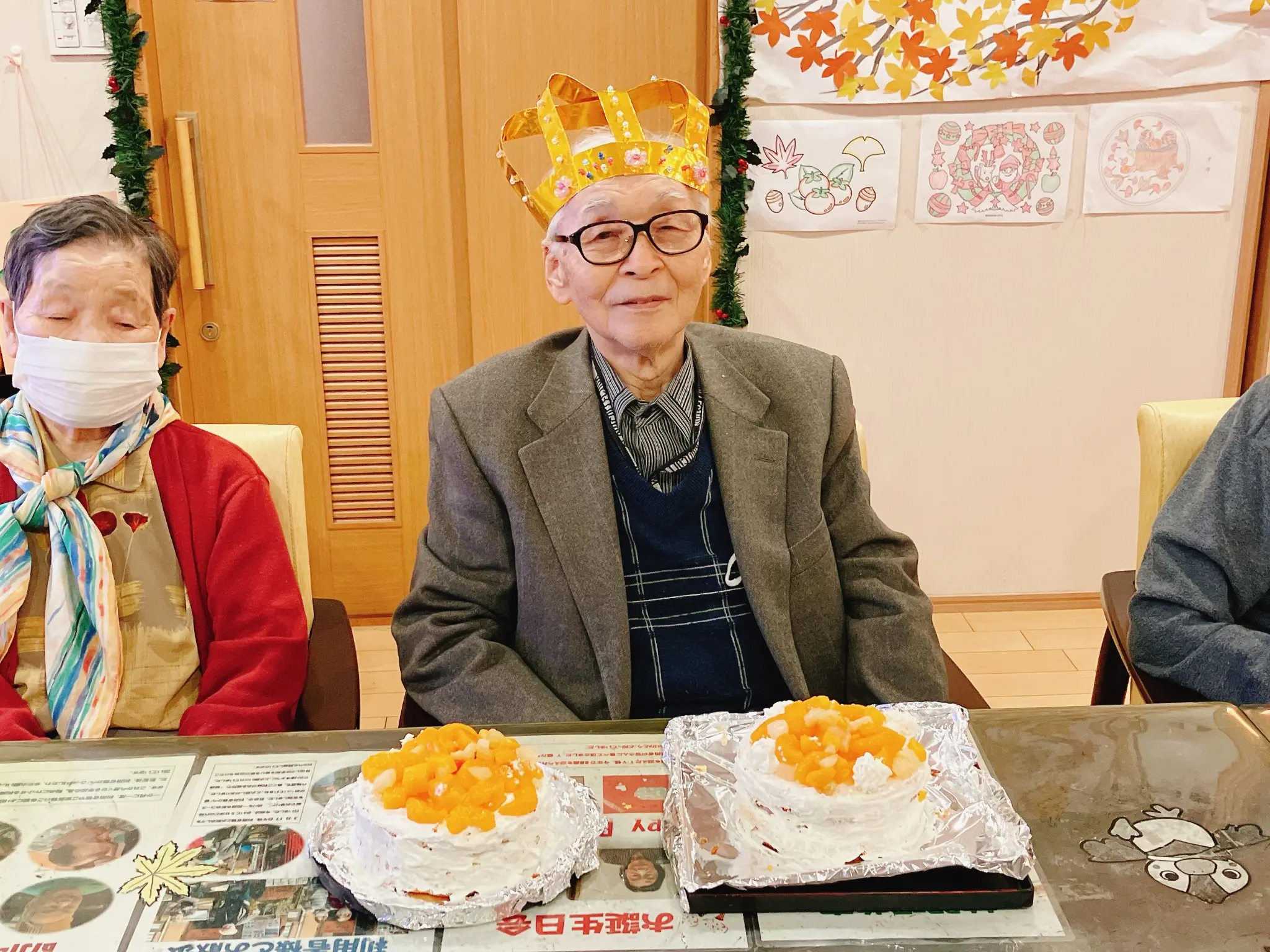 イキイキ輝く利用者さん、私たちも癒される